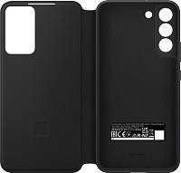 Smart Clear View Cover для Samsung S22+ (черный) фото 1