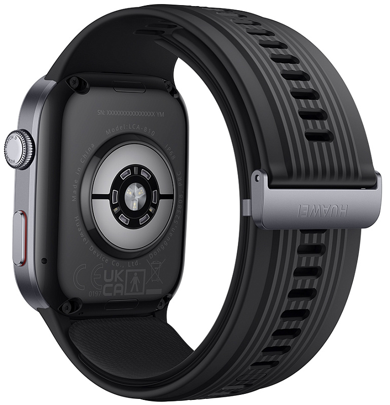 Huawei Watch D2, фторэластомер (черный) фото 2