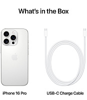 Apple iPhone 16 Pro 128GB (белый титан) фото 4