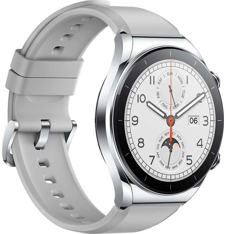 Xiaomi Watch S1 (серебристый) фото 7