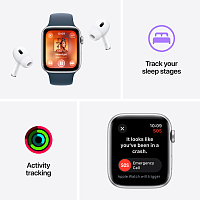 Apple Watch SE 2023 40 мм (серебристый) фото 4