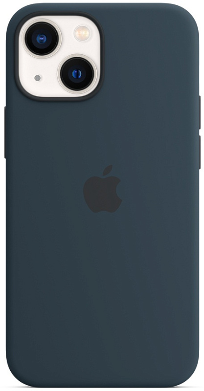 Apple для iPhone 13 mini Silicone Case with MagSafe (синяя бездна) фото 1