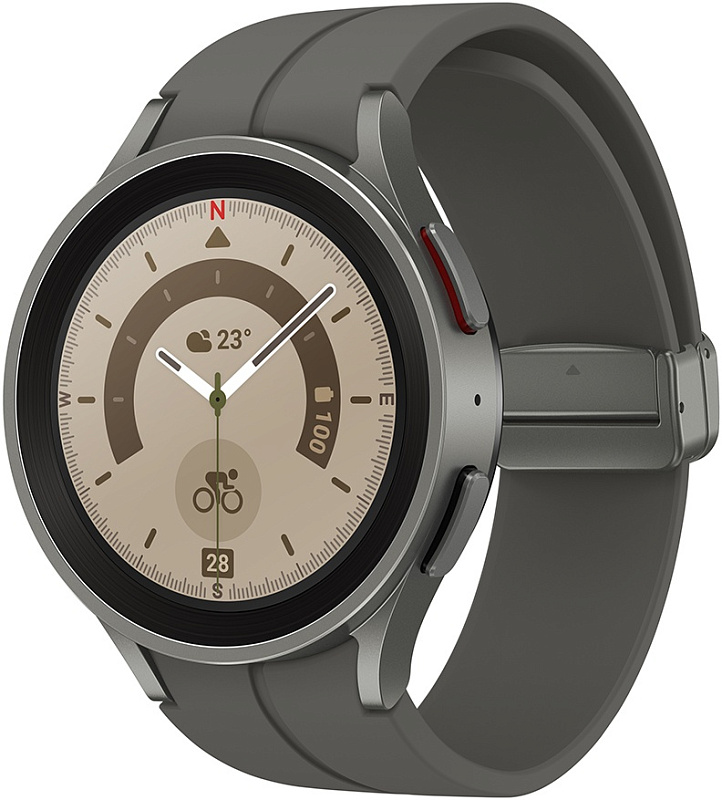 Samsung Galaxy Watch 5 Pro (серый титан) фото 3