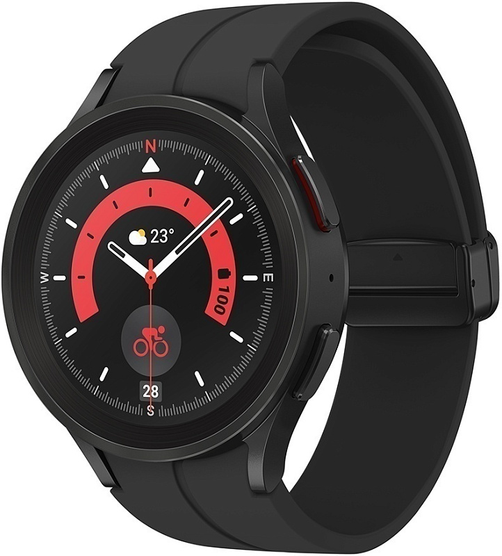 Samsung Galaxy Watch 5 Pro (черный титан) фото 3