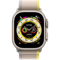 Apple Watch Ultra M/L + скретч-карта (желтый/бежевый) фото 1