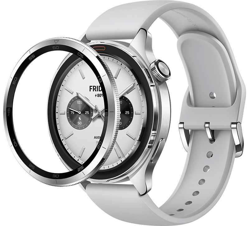 Xiaomi Watch S4  (серебристый) фото 1