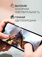Needson Glow для realme 9i (черная рамка) фото 2