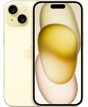 Товар Apple iPhone 15 128GB (A3090,  SIM +eSIM) (желтый)