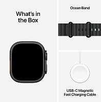 Apple Watch Ultra 2 49 мм (черный) фото 3