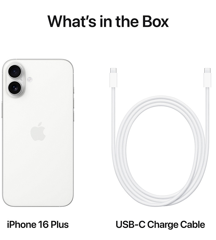 Apple iPhone 16 Plus 256GB (белый) фото 4