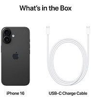 Apple iPhone 16 128GB (черный) фото 4