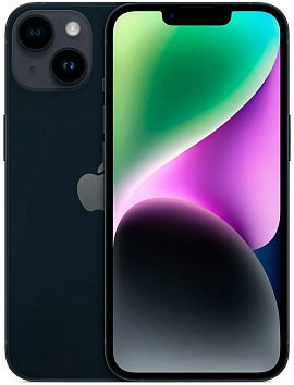 Apple iPhone 14 256GB (A2884, 2 SIM) (темная ночь)