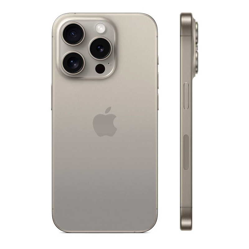 Apple iPhone 15 Pro 128GB, SIM+eSIM  (природный титан) фото 3