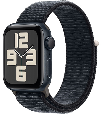 Товар Apple Watch SE 2024 44 мм (черный нейлон)