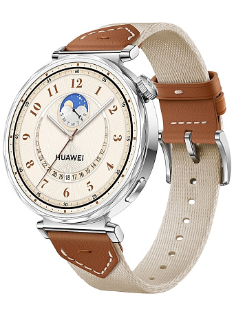 Товар Huawei Watch GT 5 41 мм, плетение,  коричневый