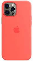 Apple для iPhone 12 Pro Max Silicone Case with MagSafe (розовый) фото 2