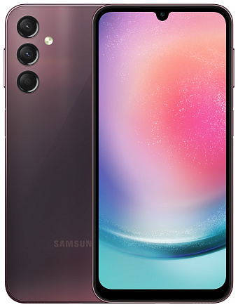 Товар Samsung Galaxy A24 6/128GB (темно-красный)