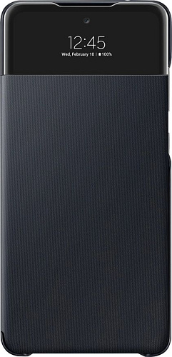 S View Wallet Cover для Samsung A72 (черный)