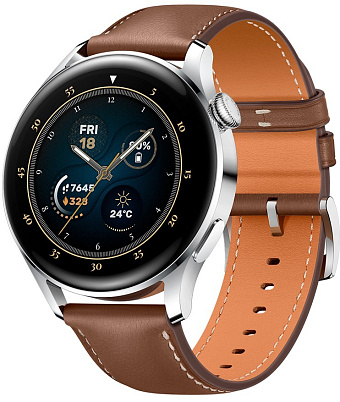 Товар Huawei Watch 3 Classic 46,2 мм (коричневый)