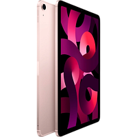 Apple iPad Air 2022 Wi-Fi 64Gb + сетевой переходник (розовый) фото 1