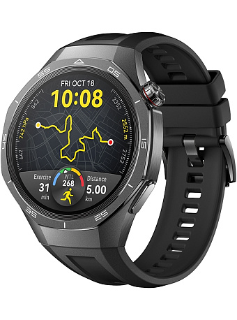Товар Huawei Watch GT 5 Pro 46 мм, фторэластомер (черный)