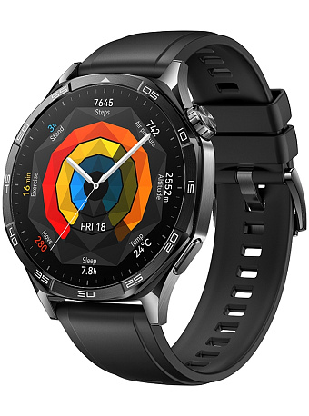 Товар Huawei Watch GT 5 46 мм, фторэластомер (черный)