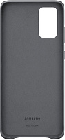 Leather Cover для Samsung Galaxy S20+ (серый) фото 1