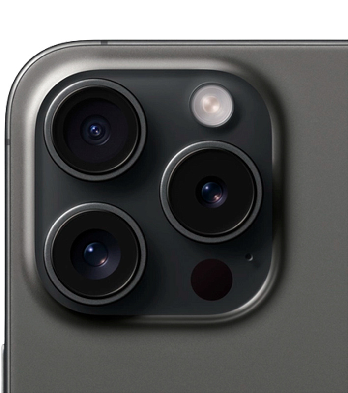 Apple iPhone 15 Pro 128GB (A3104, 2 SIM) (черный титан) фото 4