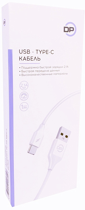 Товар Digitalpart Type-C 1м (белый)