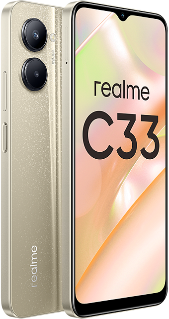 Товар realme C33 4/64GB NFC (золотой)
