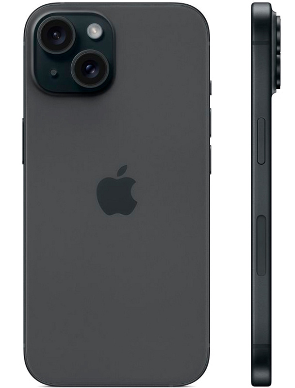 Apple iPhone 15 128GB (A3090,  SIM +eSIM) (черный) фото 2
