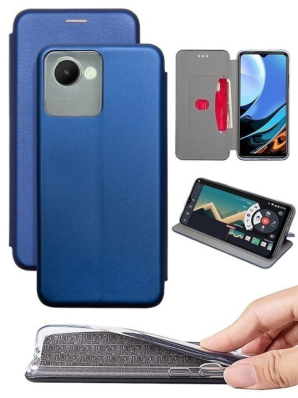 Volare Rosso Prime для realme C30 (синий) фото 1