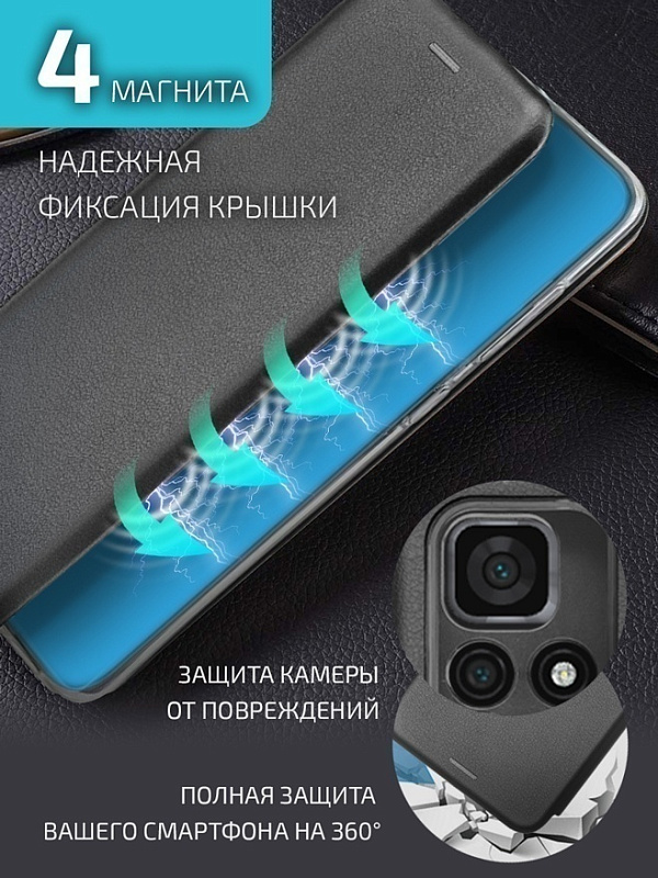 Volare Rosso Prime для POCO M4 Pro 5G (черный) фото 4