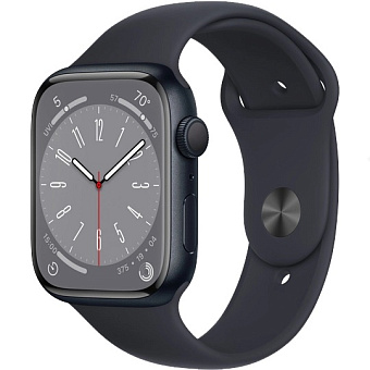Товар Apple Watch Series 8 45 мм + скретч карта (полночный)