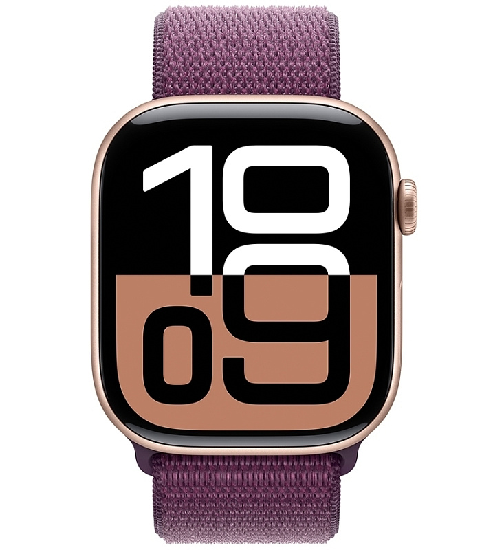 Apple Watch Series 10 46 мм (розовый, нейлон) фото 1
