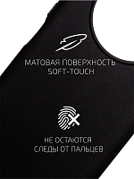 Volare Rosso Matt TPU для HONOR X9 (черный) фото 2