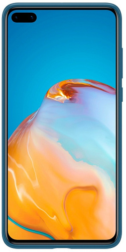 Silicone для Huawei P40 (синий)