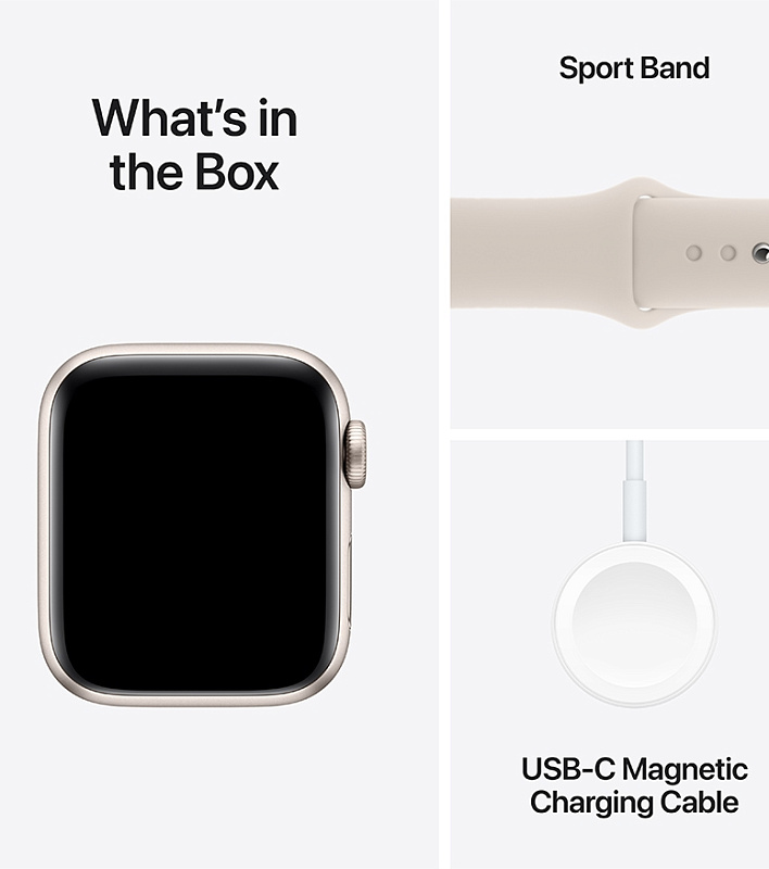 Apple Watch SE 2024 44 мм (сияющая звезда) фото 3