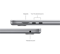 Apple Macbook Air 15" M3 2024 (MRYM3) 8/256GB (серый космос) фото 3