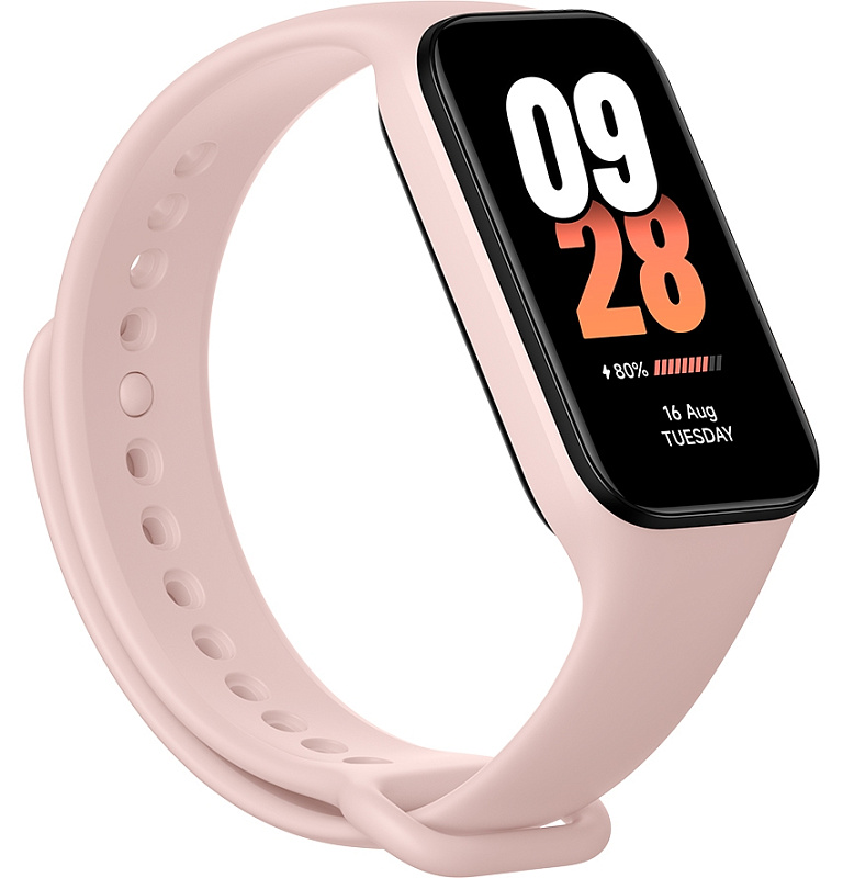 Xiaomi Smart Band 8 Active (розовый) фото 2