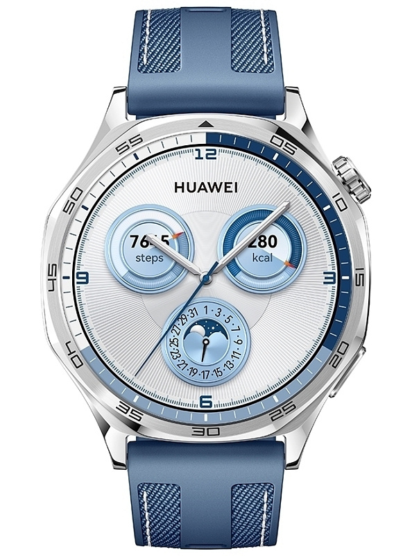 Huawei Watch GT 5 46 мм, плетение, синий фото 2