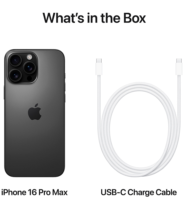 Apple iPhone 16 Pro Max 512GB (A3297, 2 SIM) (черный титан) фото 4