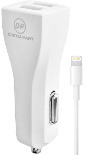 Товар Digitalpart CC-231 с кабелем Lightning (белый)