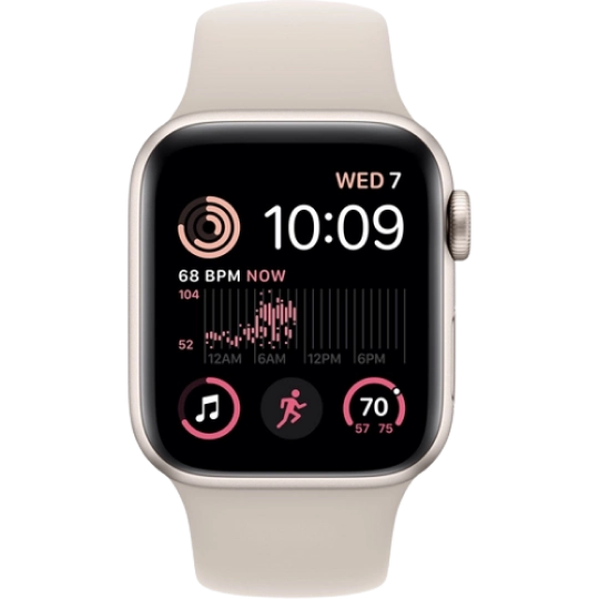 Apple Watch SE 2022 44 мм (сияющая звезда) фото 1