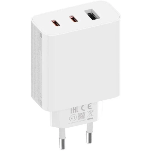Xiaomi 67W GaN Charger 2C1A (белый) фото 1